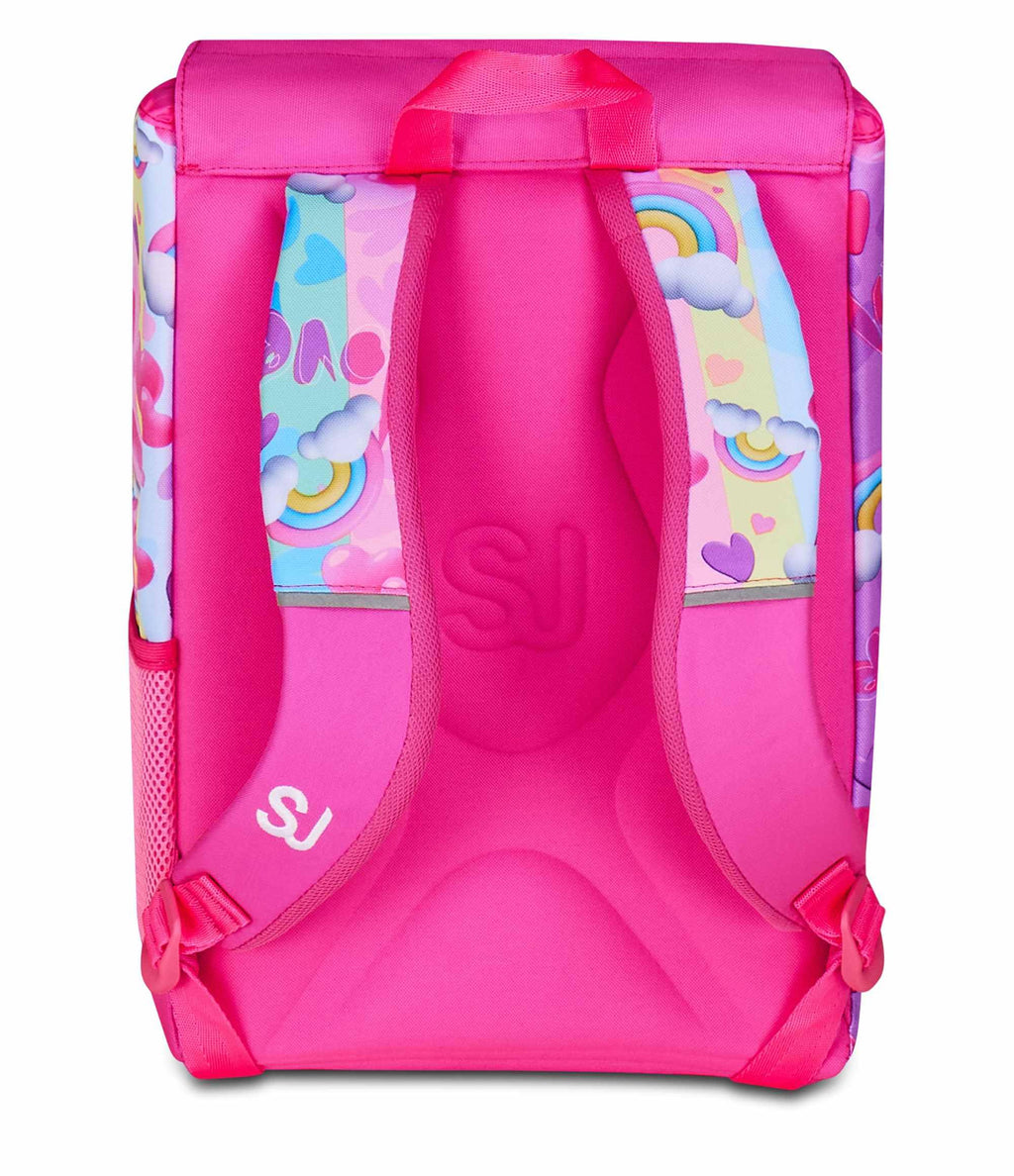 Zaino SJ Gang Estensibile Big Fucsia 24 L – Ali a Scomparsa | Scuola Elementare