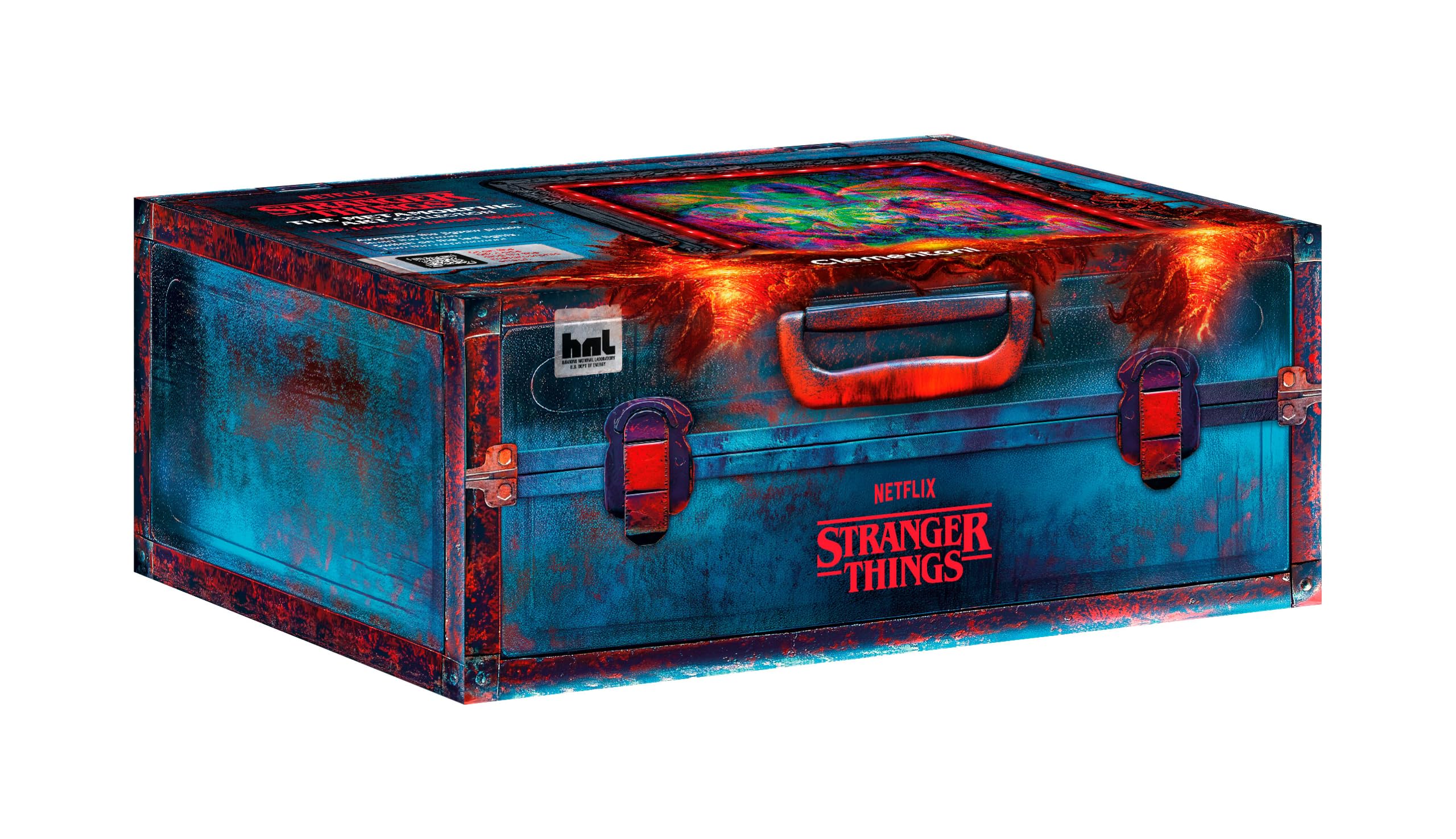 Clementoni Stranger Things Metamorphic Art – Puzzle 520 Pezzi con Luce LED e Scena Cangiante | Eleven e Mind Flayer
