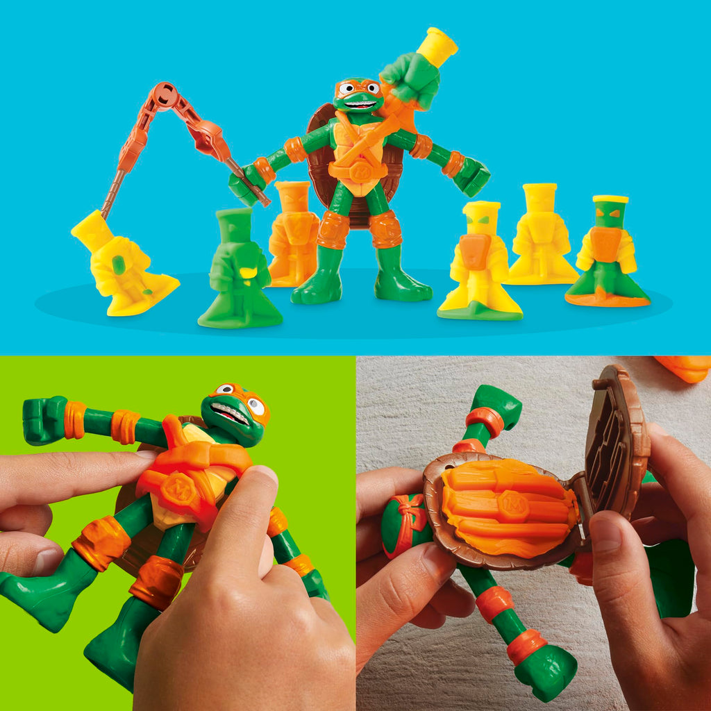 Play-Doh Tartarughe Ninja Cowabunga Creations – 4 Personaggi Modellabili