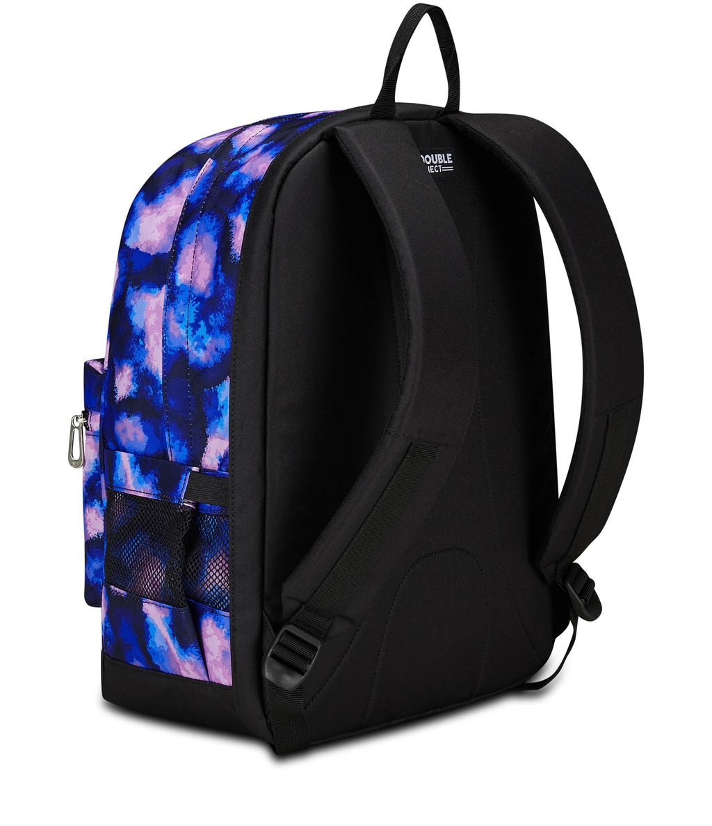 Seven Zaino Reversibile New The Double Viola Blu Galaxy – Cuffie Wireless LED