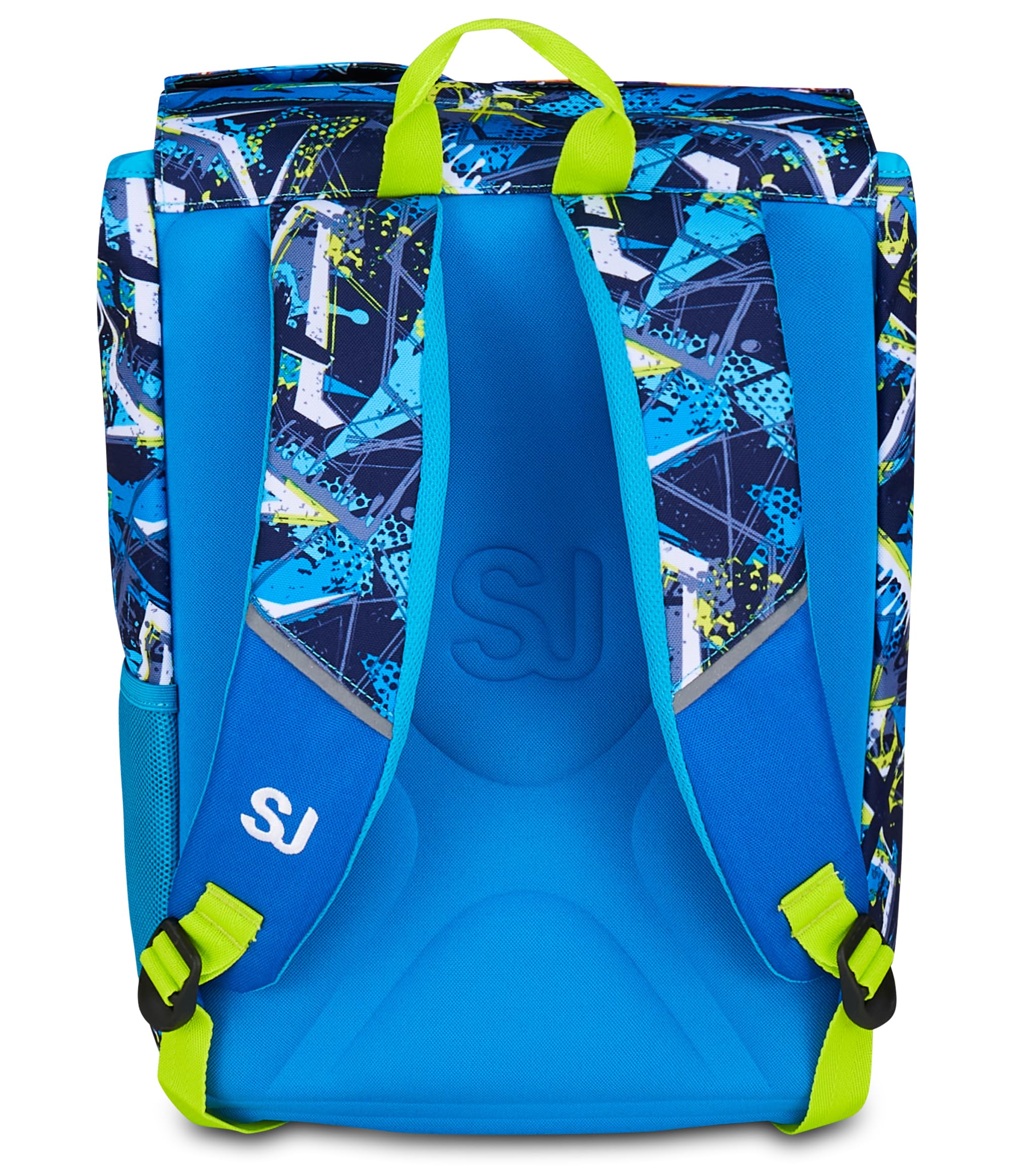 Zaino SJ Gang Doppio Scomparto Estensibile Blu – Maxi Capienza | Scuola Elementare