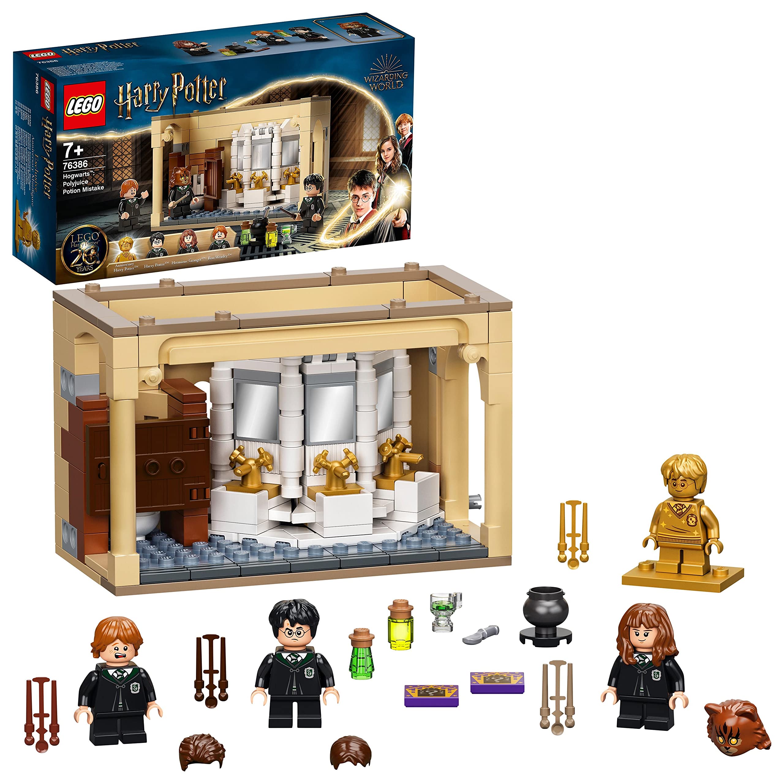 LEGO 76386 Harry Potter Hogwarts Errore di Pozione Polisucco – Dai 7 Anni