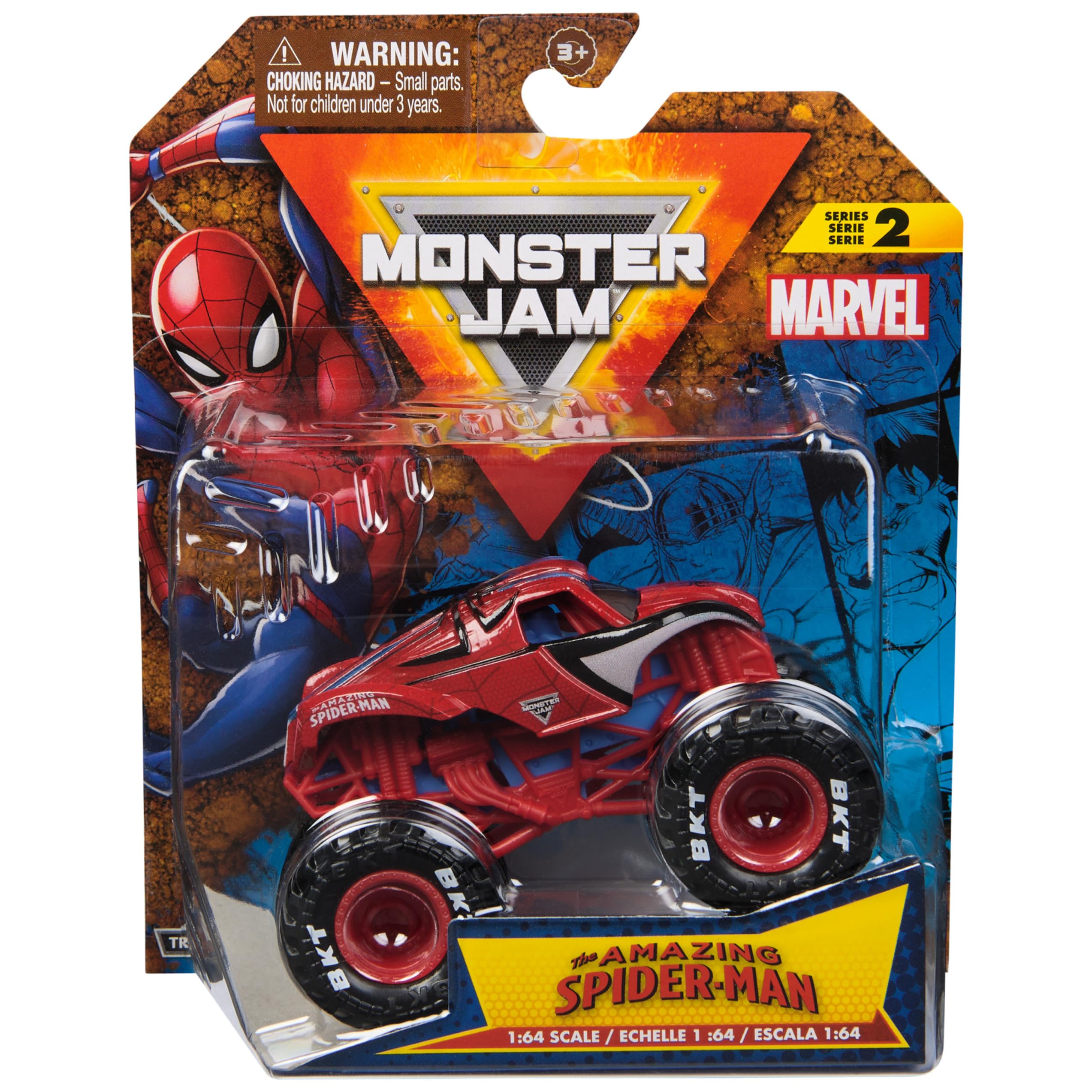 Monster Jam Iron Man Monster Truck Marvel Scala 1:64 – Dai 3 Anni