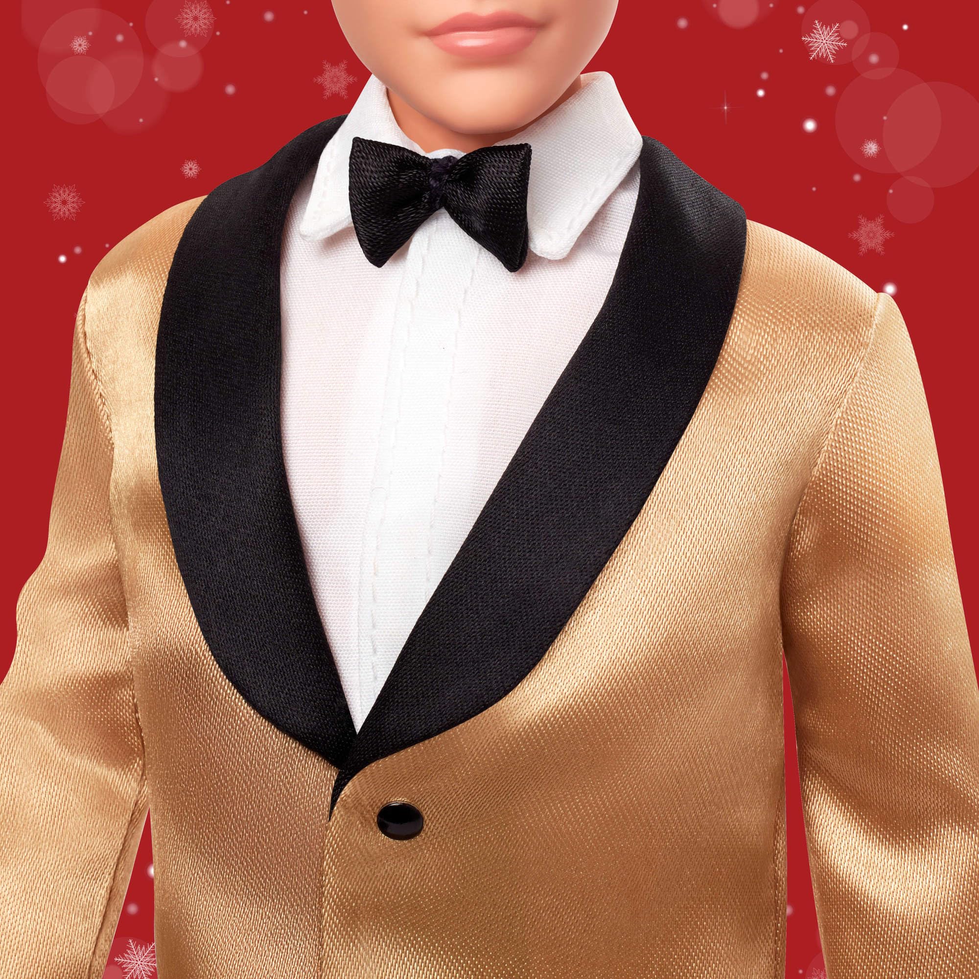 Barbie Signature Holiday 2025 Bambola da Collezione Abito Argento e Oro – JBJ00