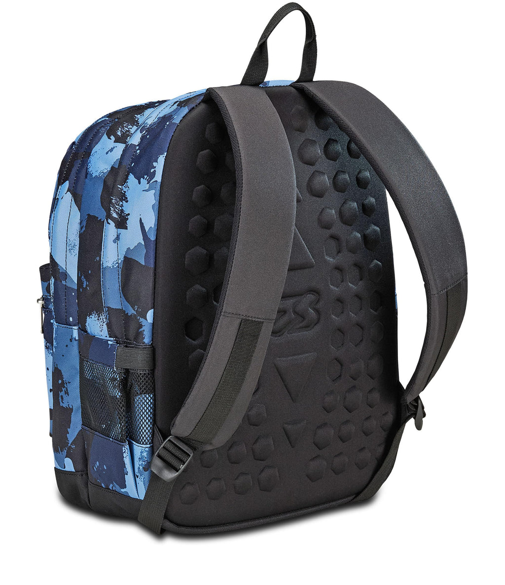 Seven Zaino Pro XXL The Double Blu Nero – Doppio Scomparto con Auricolari Wireless LED