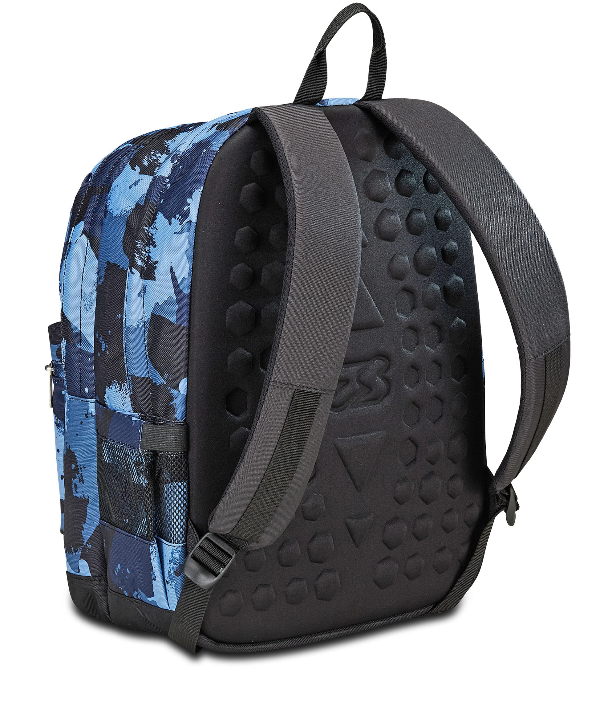 Seven Zaino Pro XXL The Double Blu Nero – Doppio Scomparto con Auricolari Wireless LED