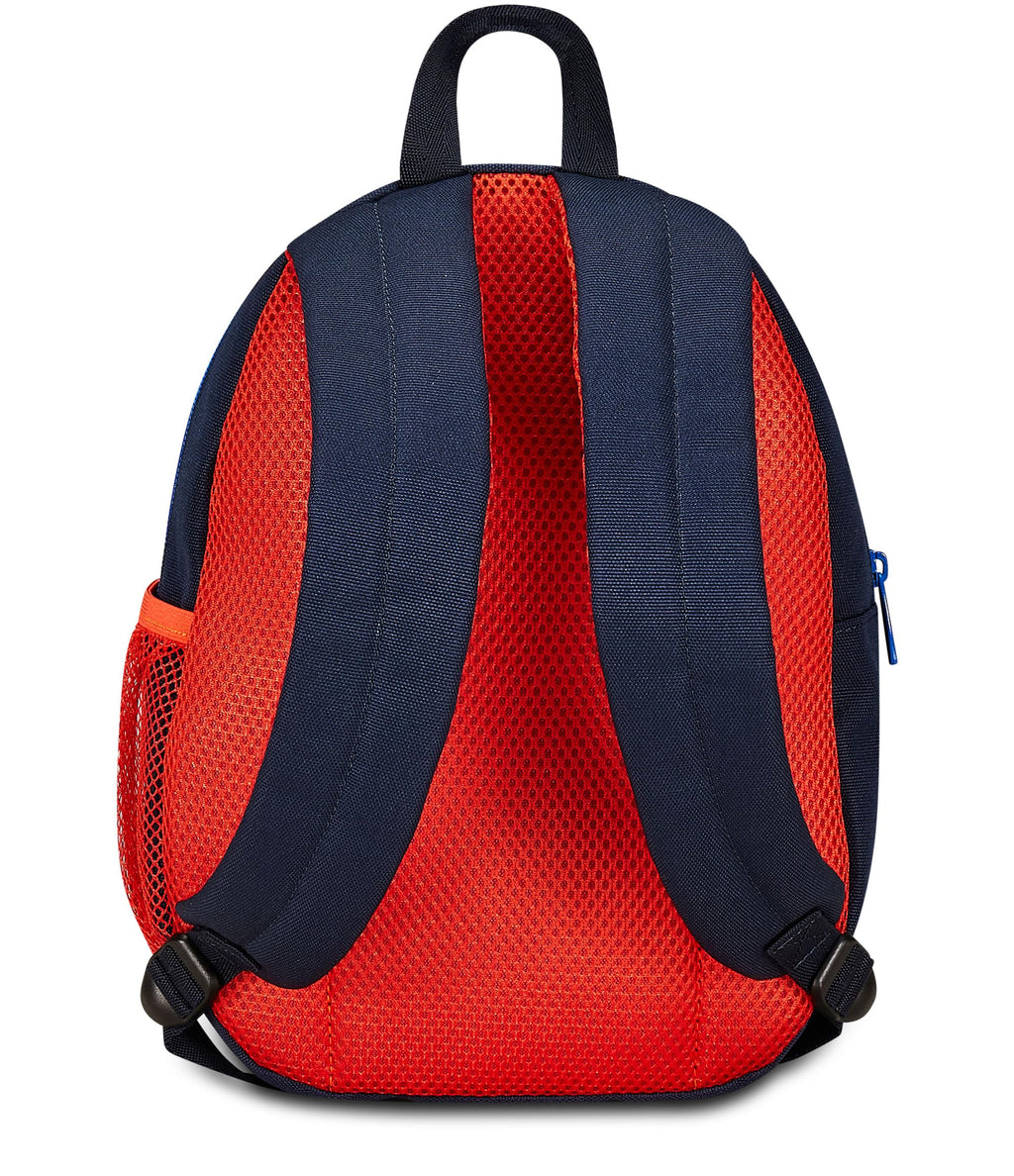 Zaino Asilo Seven Sonic Small Rosso Blu – Zainetto Bambino con Porta Borraccia