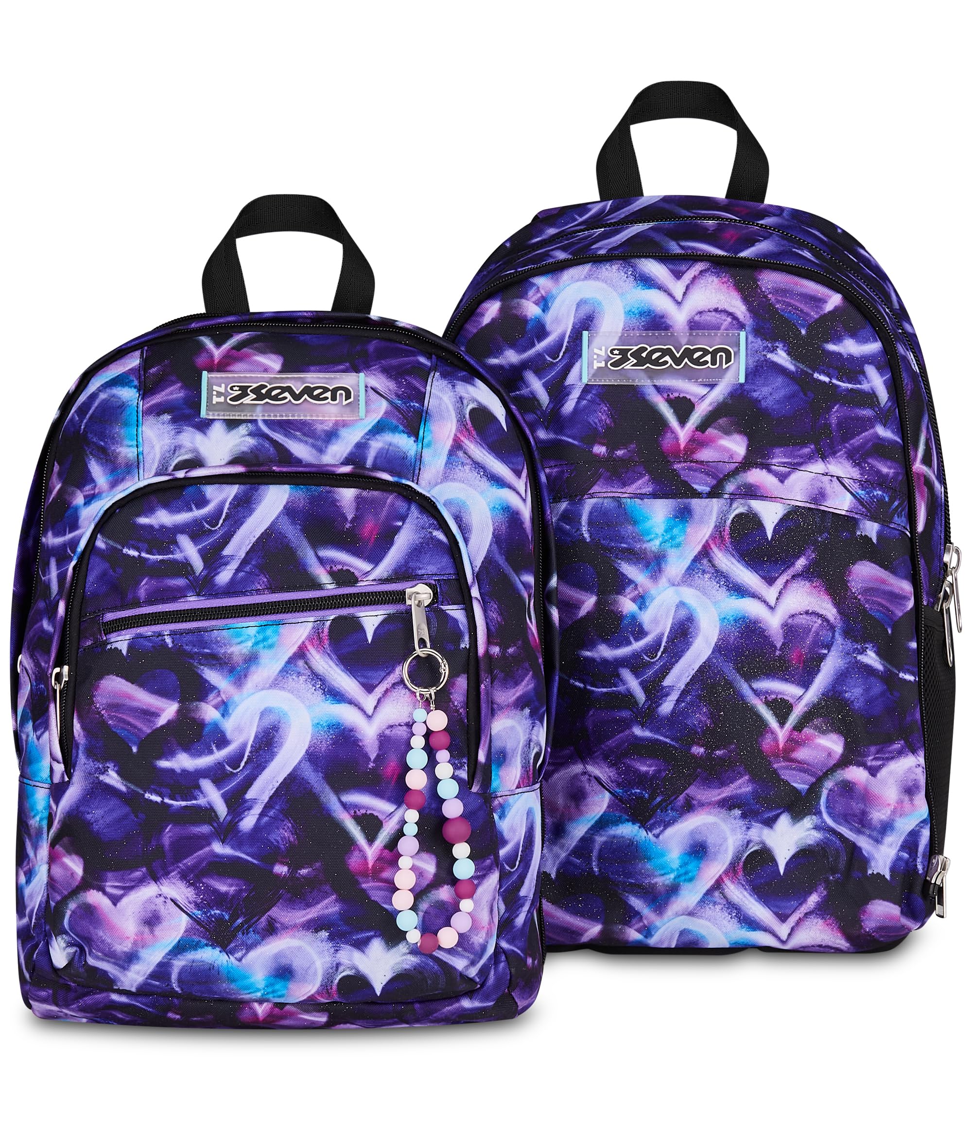 Seven Zaino Dual Detach Lovepass Viola 32L – Scomparto Staccabile