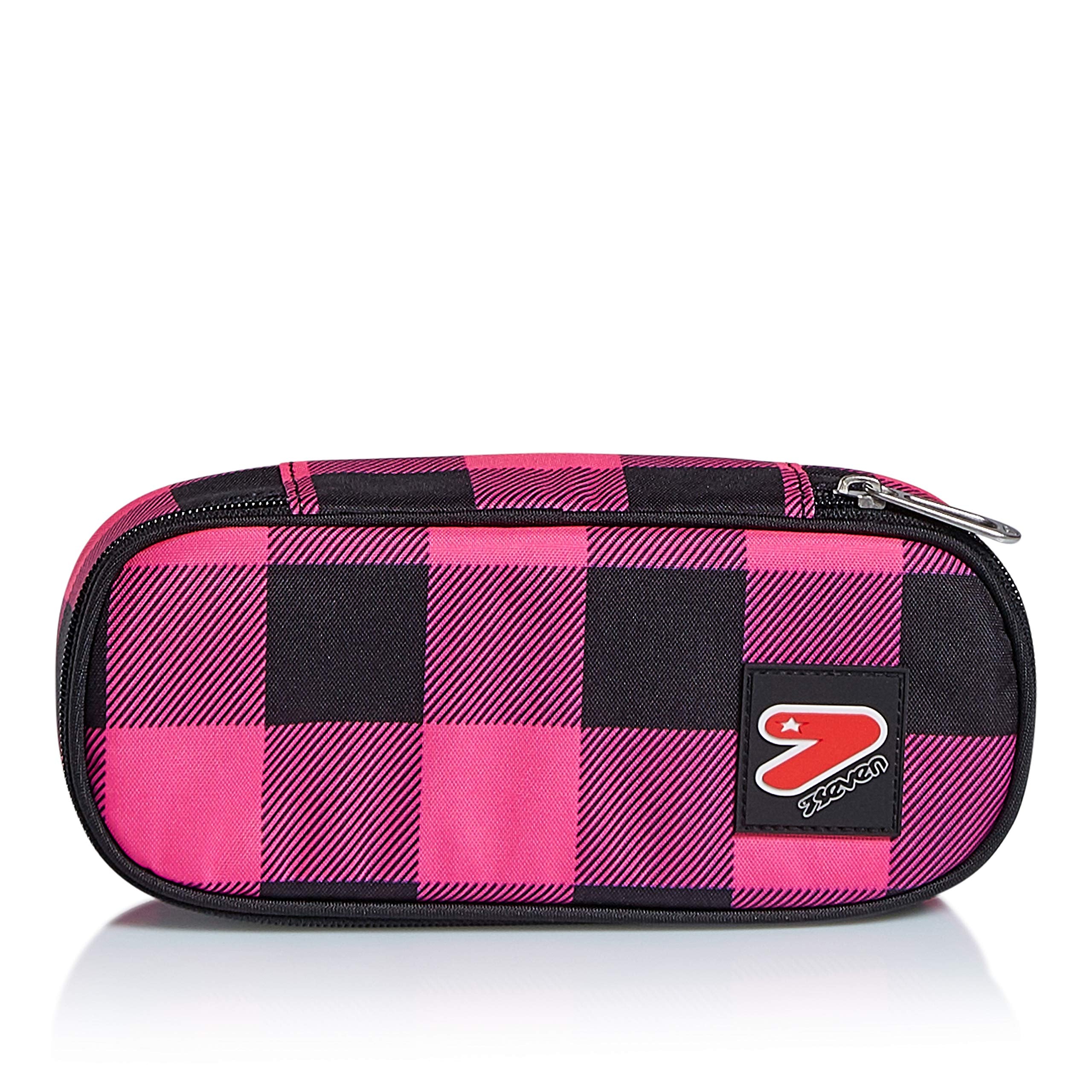 Portapenne Seven Round Plus The Double Fucsia – College Girl | Scuola