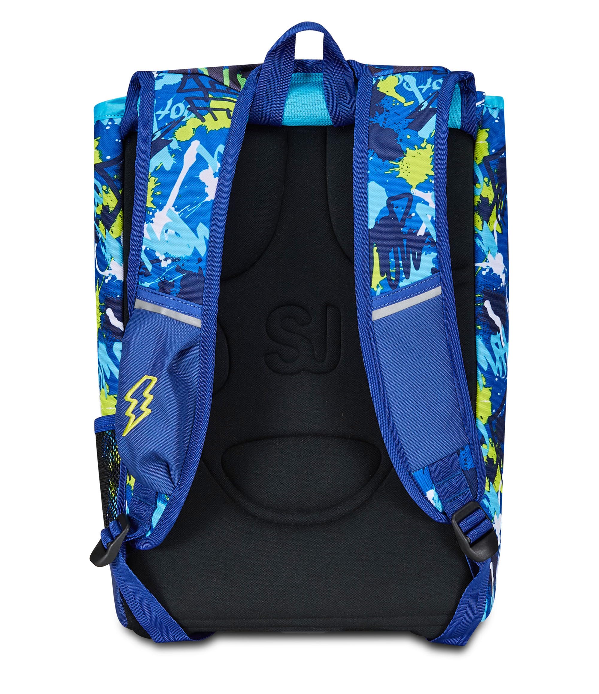 SJ Gang Zaino Scuola Estensibile Sharkstory Blu – Doppio Scomparto