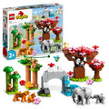 LEGO 10974 DUPLO Animali Selvatici dell'Asia con Suoni – Dai 2 Anni