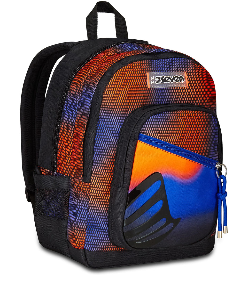 Zaino Seven Freethink Shadefull Boy Blu – Doppio Scomparto con Tasca PC | Medie e Superiori