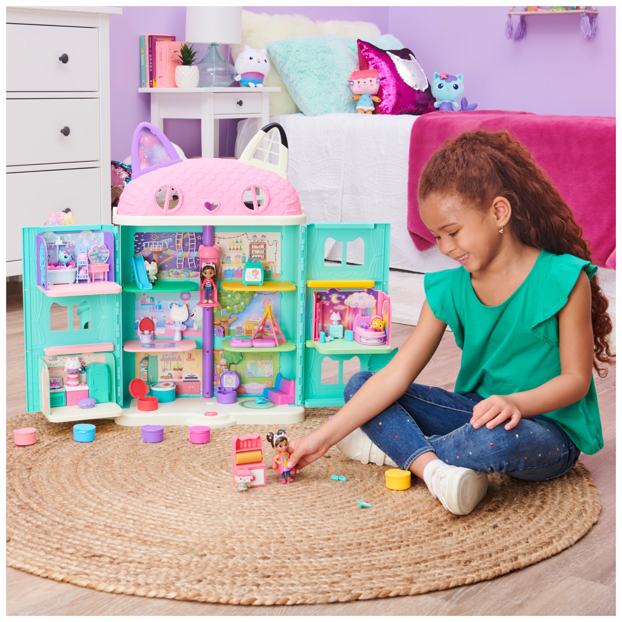 Gabby's Dollhouse Set Studio d'Arte con Figure e Accessori – Dai 3 Anni
