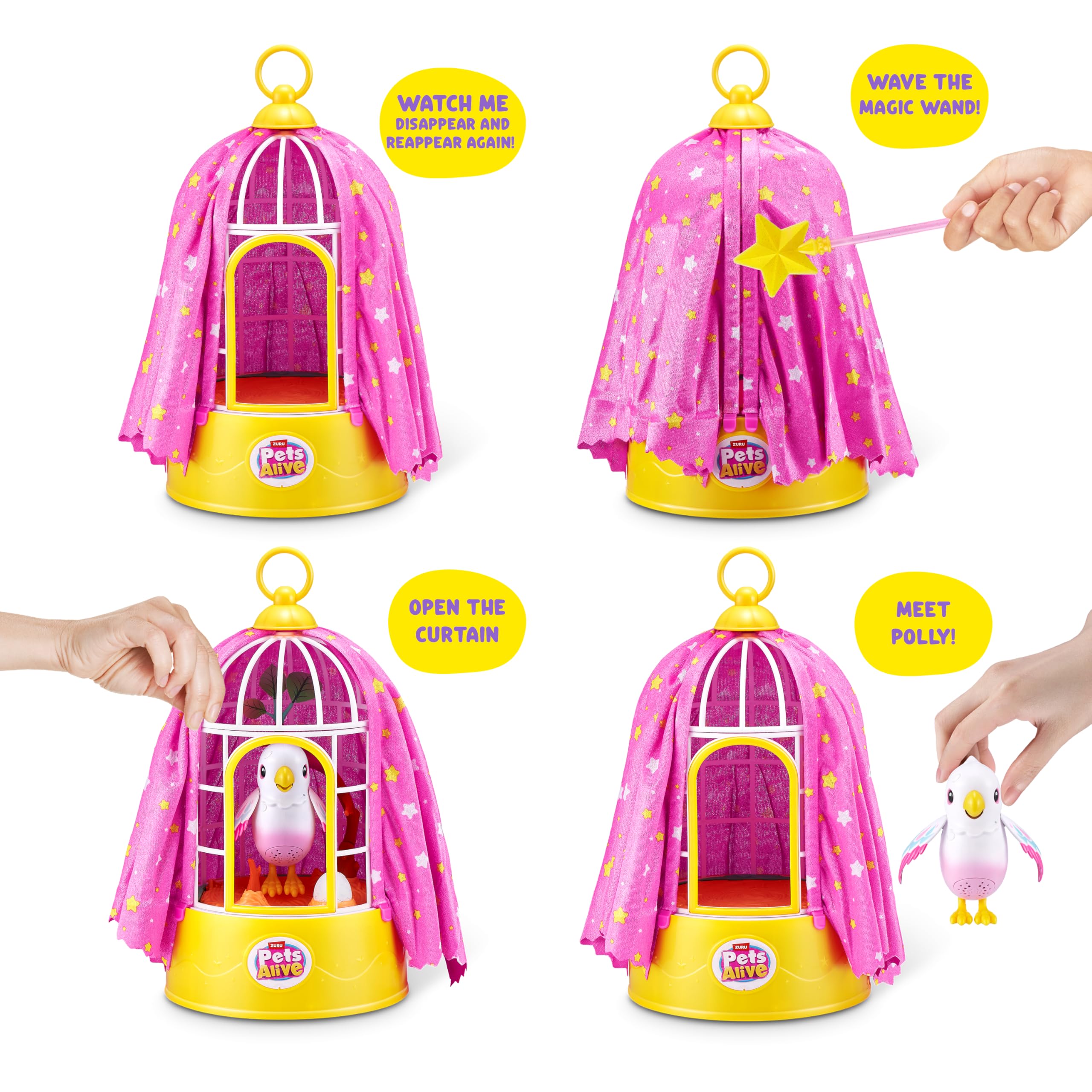 Pets Alive Magic Bird Surprise Playset Serie 1 – Cod. 9561