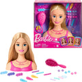 Barbie Testa per Acconciature – Capelli Biondi con 20 Accessori Colorati | Gioco Creativo | Idea Regalo