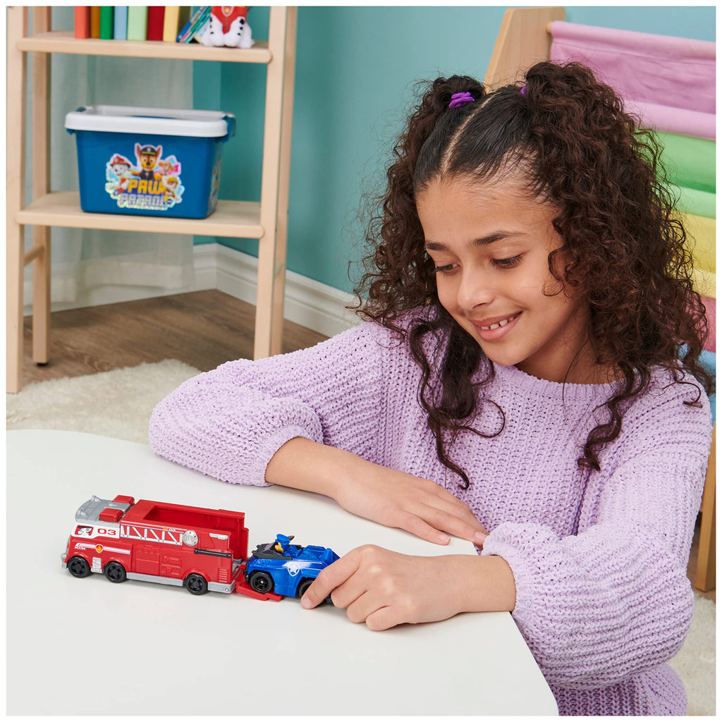 Paw Patrol True Metal PAW Patroller Veicolo Die-Cast con ATV Ryder 1:55 – Dai 3 Anni