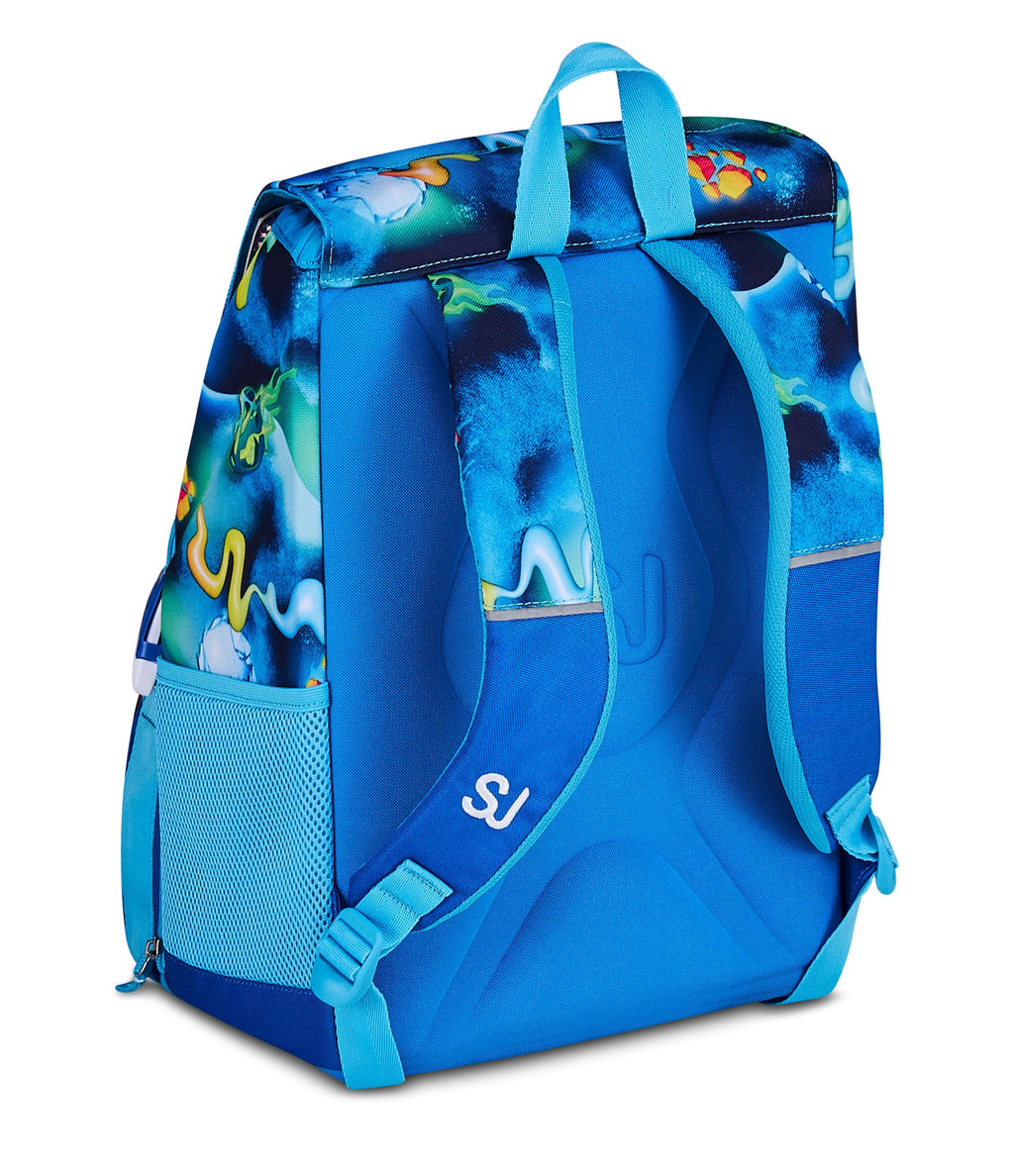 Seven Zaino Scuola Estensibile SJ Gang Space Ride – Blu – 24 Litri