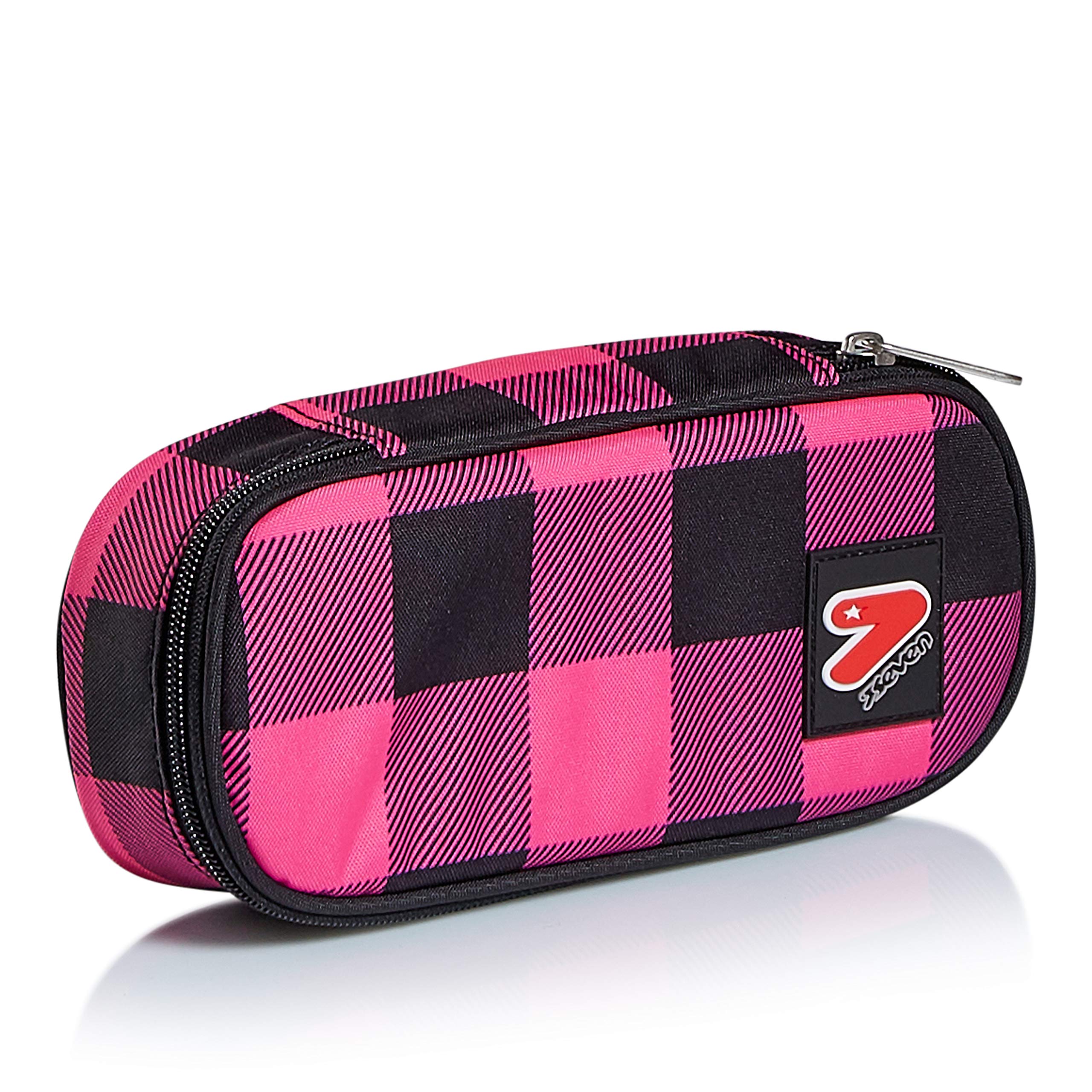 Portapenne Seven Round Plus The Double Fucsia – College Girl | Scuola