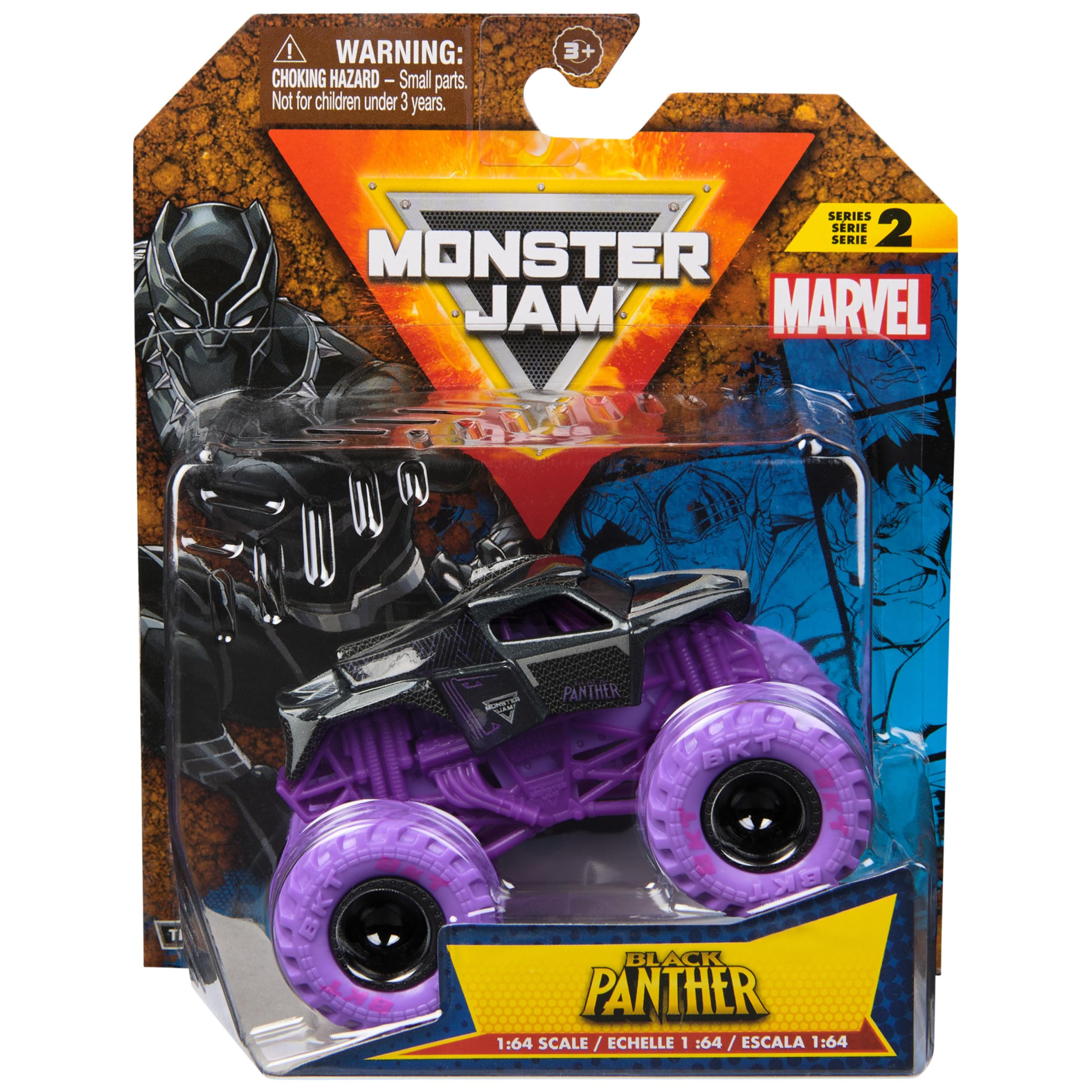 Monster Jam Iron Man Monster Truck Marvel Scala 1:64 – Dai 3 Anni
