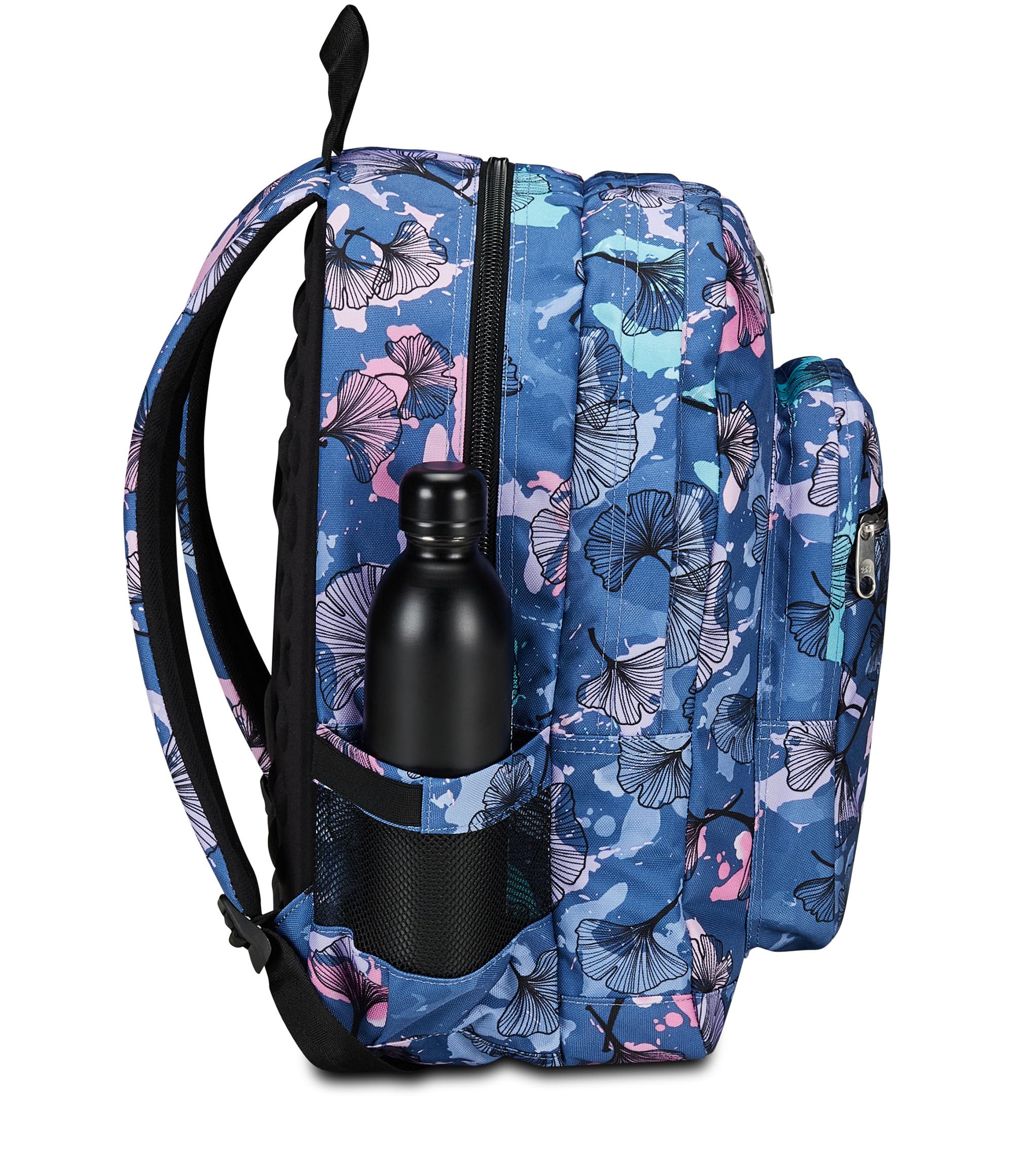 Zaino Seven Freethink Girl Viola Blu – Supporto USB e Tasca PC | Medie e Superiori
