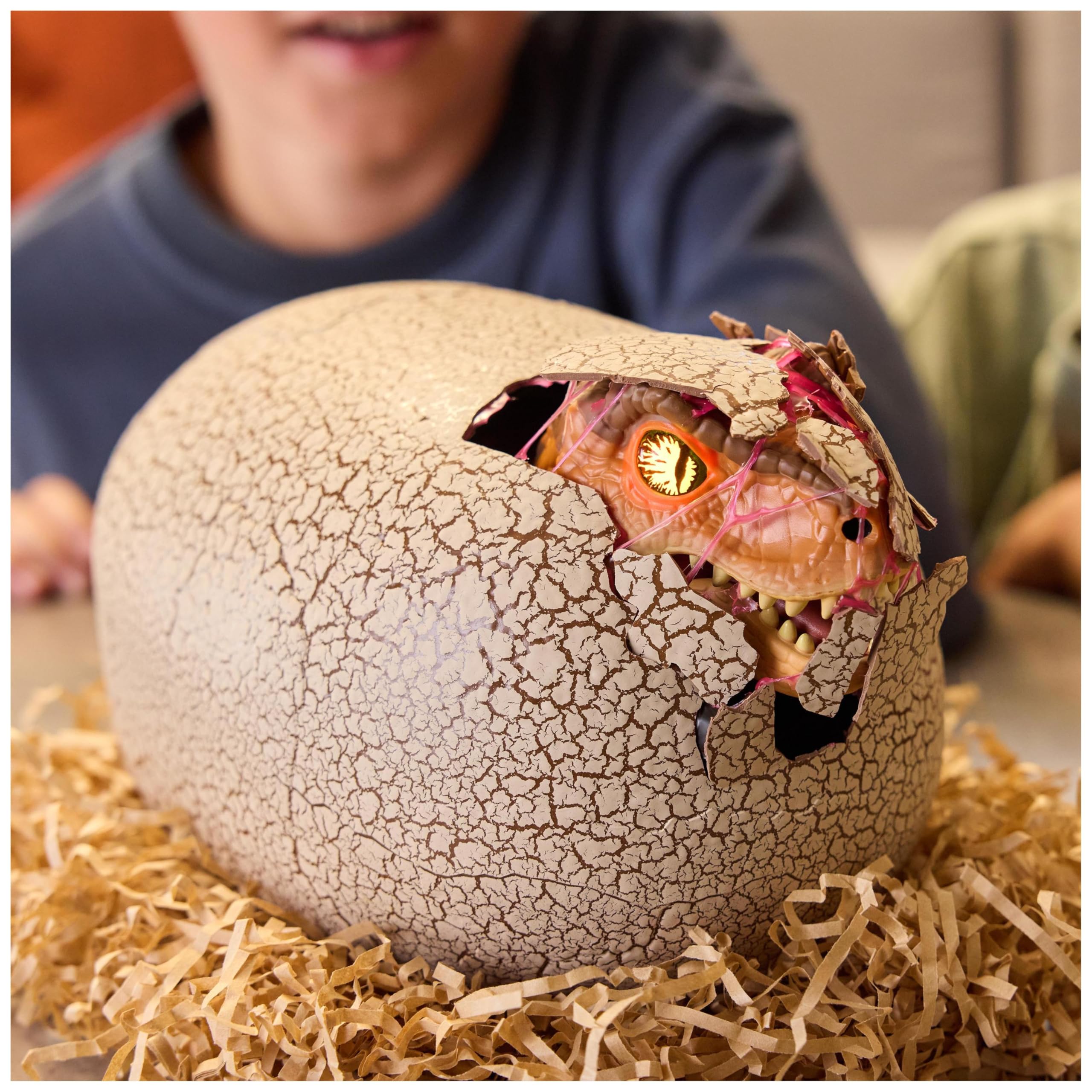 Jurassic World Primal Hatch Dinosauro Interattivo con Uovo – Dai 5 Anni