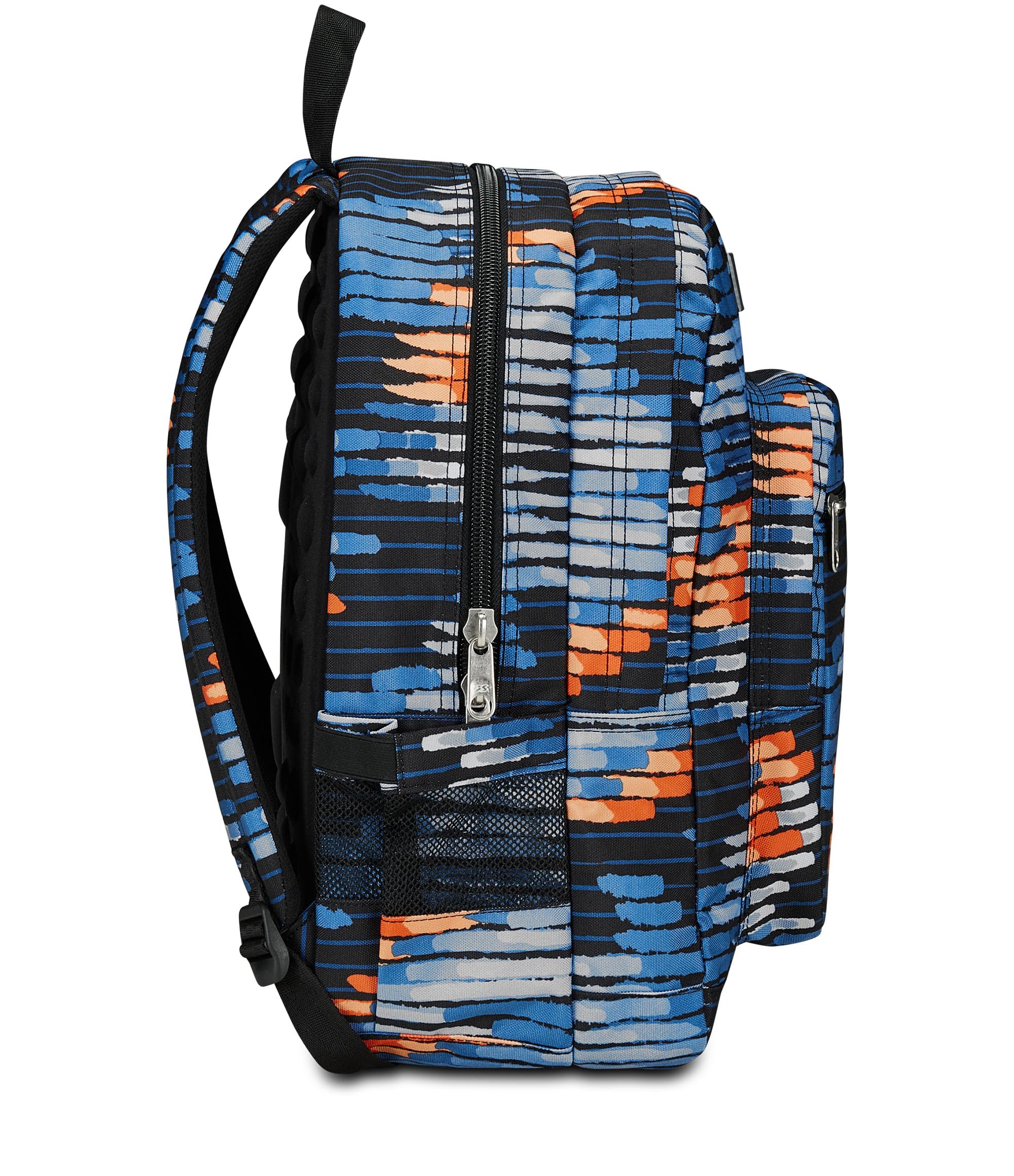 Seven Zaino Freethink Blu Arancione Boy – Doppio Scomparto con USB e Tasca PC
