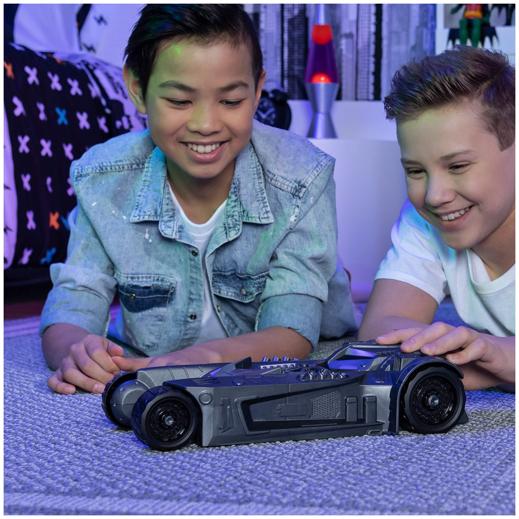 DC Comics Batman Batmobile e Batboat 2 in 1 Veicolo Trasformabile – Action Figure 4 Pollici