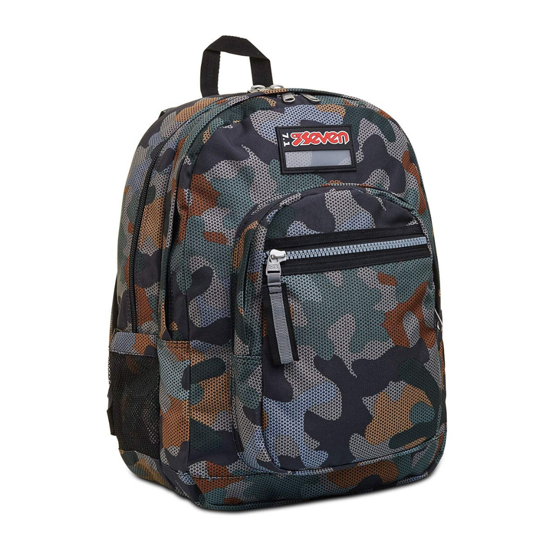 Seven Zaino Freethink Boy – Doppio Scomparto con Tasca PC e Borraccia