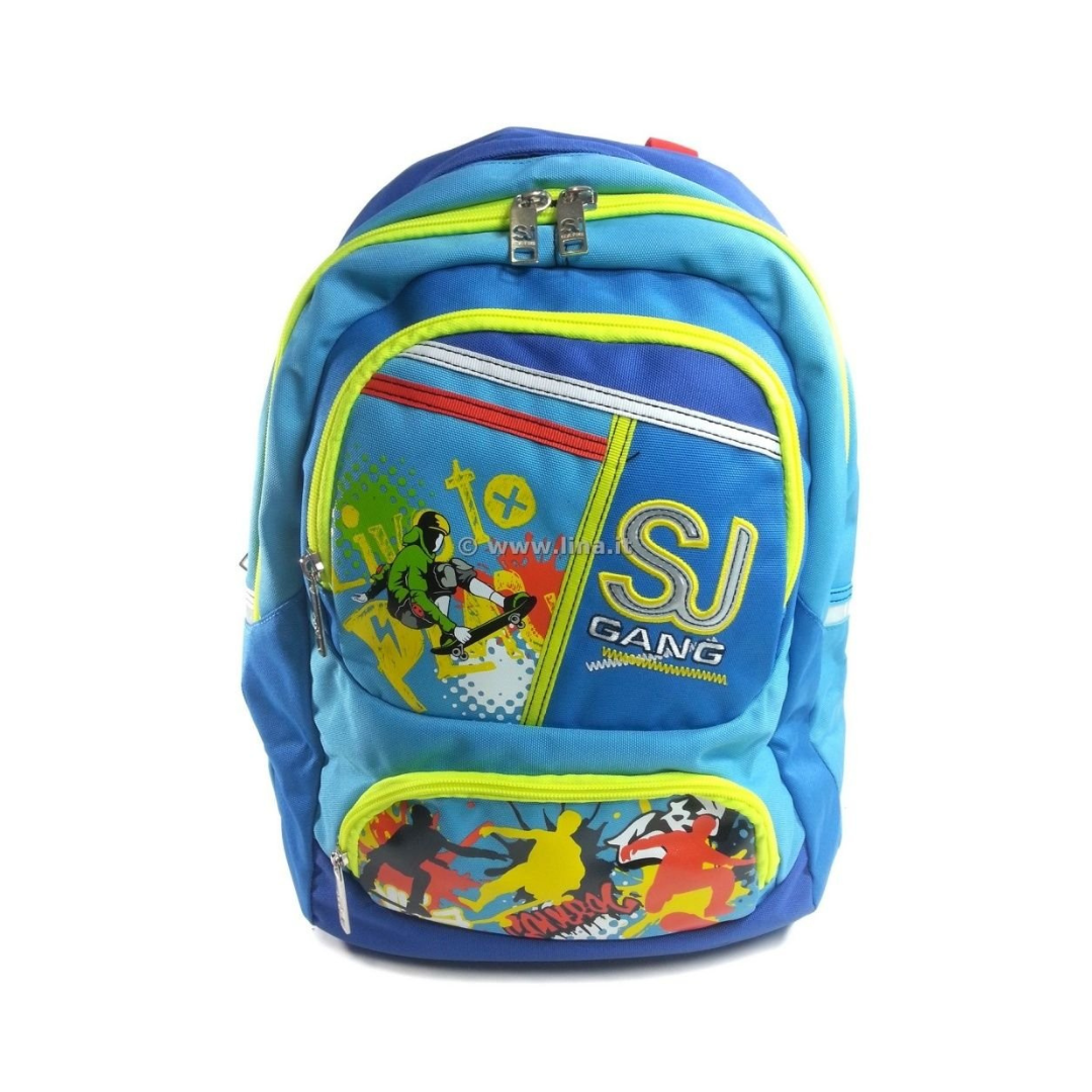 Seven Zaino Scuola Tondo SJ Boy – Azzurro