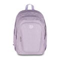 Seven Zaino Tech Shiny Lilla Glitter – Doppio Scomparto con Tasca PC