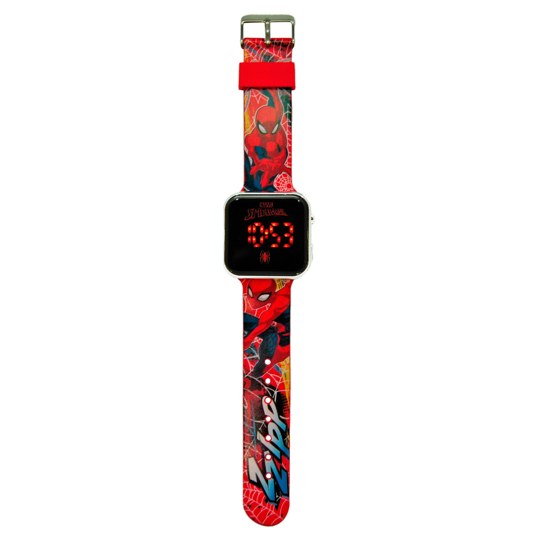 Orologio LED Spider-Man Multicolore per Bambini – Kids Licensing