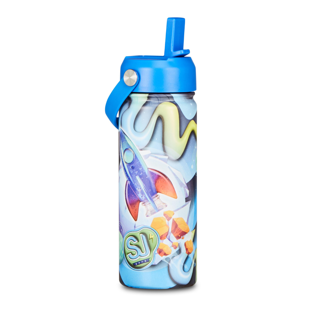 Borraccia Termica SJ Gang 500 ml Multicolore Bambino – Acciaio Inox BPA Free | Caldo 12h Freddo 24h