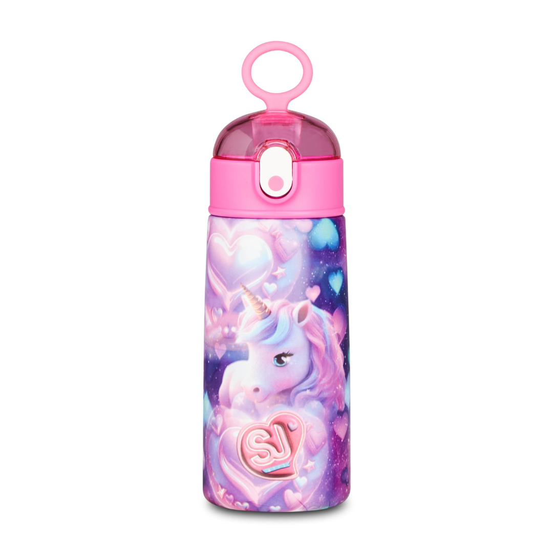 Borraccia Termica SJ Gang 500 ml Multicolore Ragazza – Acciaio Inox BPA Free | Scuola e Sport