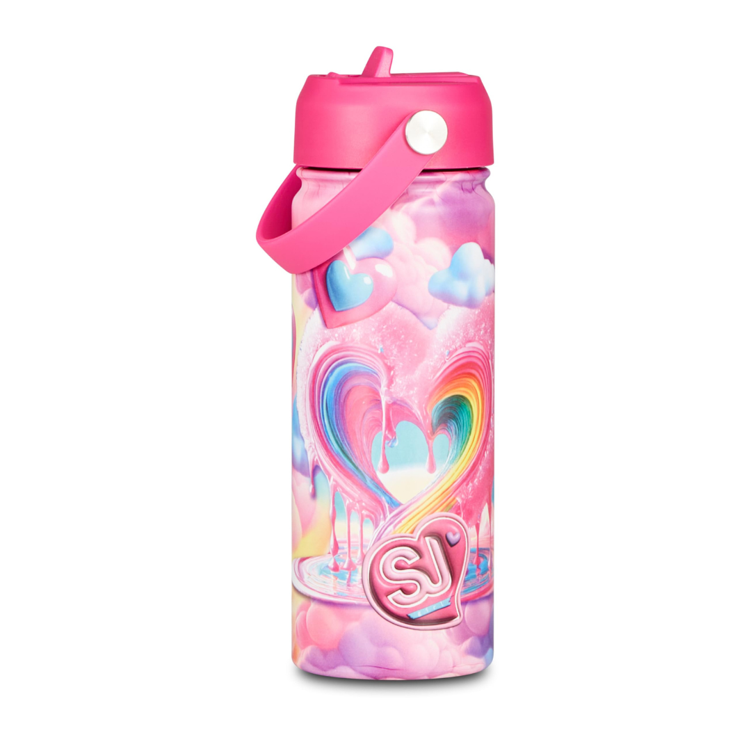 Borraccia Termica SJ Gang 500 ml Multicolore Bambina – Acciaio Inox BPA Free | Scuola e Sport