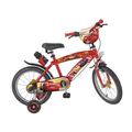 Bicicletta TOIMSA 16 pollici Cars Disney per Bambini - Alta Qualità
