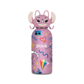 Seven Angel Lilo & Stitch – Borraccia Termica Rosa 350 ml | Acciaio Inox BPA Free | Tappo Sagomato | Caldo 12h / Freddo 24h