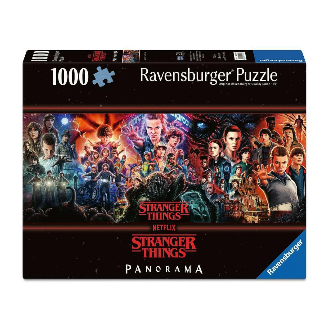 Puzzle Ravensburger Stranger Things Panoramico 1000 Pezzi – Dai 12 Anni