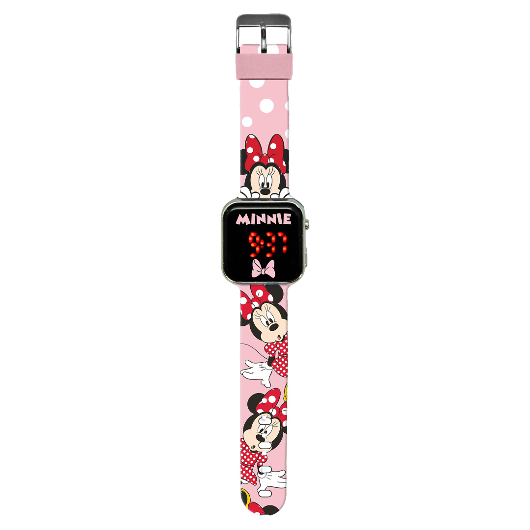 Orologio LED Minnie Mouse per Bambini – Cinturino Silicone
