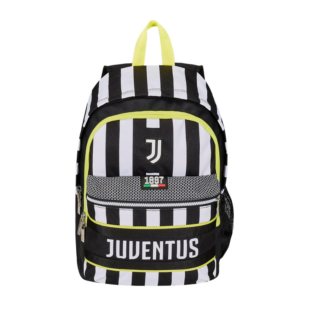 Seven Zaino Scuola FC Juventus Estensibile – Win is the Rule – Bianco e Nero