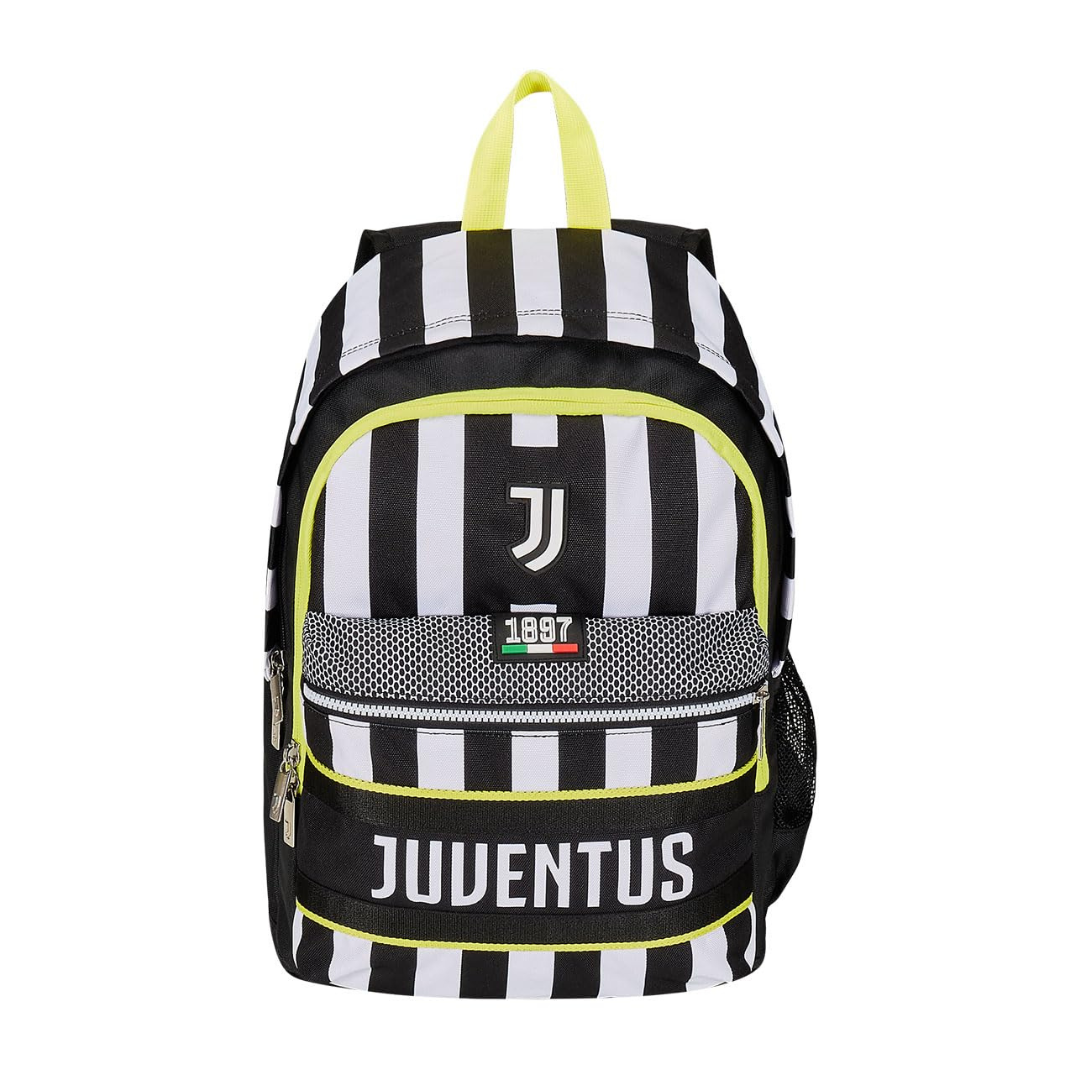 Seven Zaino Scuola FC Juventus Estensibile – Win is the Rule – Bianco e Nero